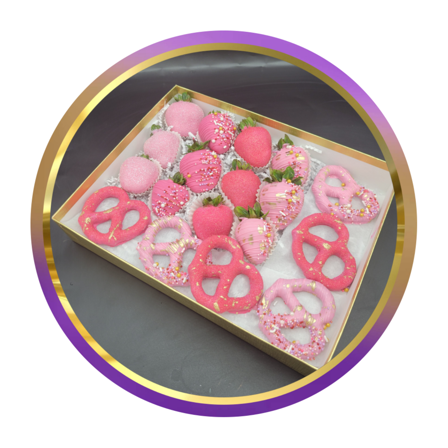 Classic Dazzle Berries & Pretzels