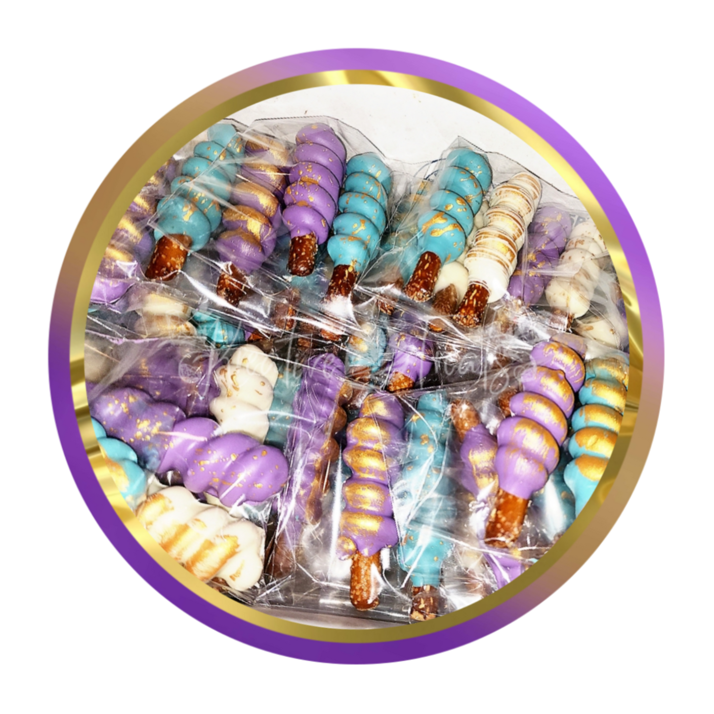 Classic Dazzle Mini Caramel Wrapped Pretzels