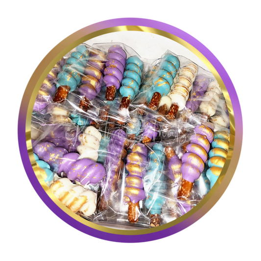 Classic Dazzle Mini Caramel Wrapped Pretzels