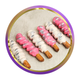 Mini Dazzle Caramel Wrapped Pretzels